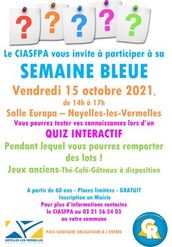 flyer semaine bleue 2021