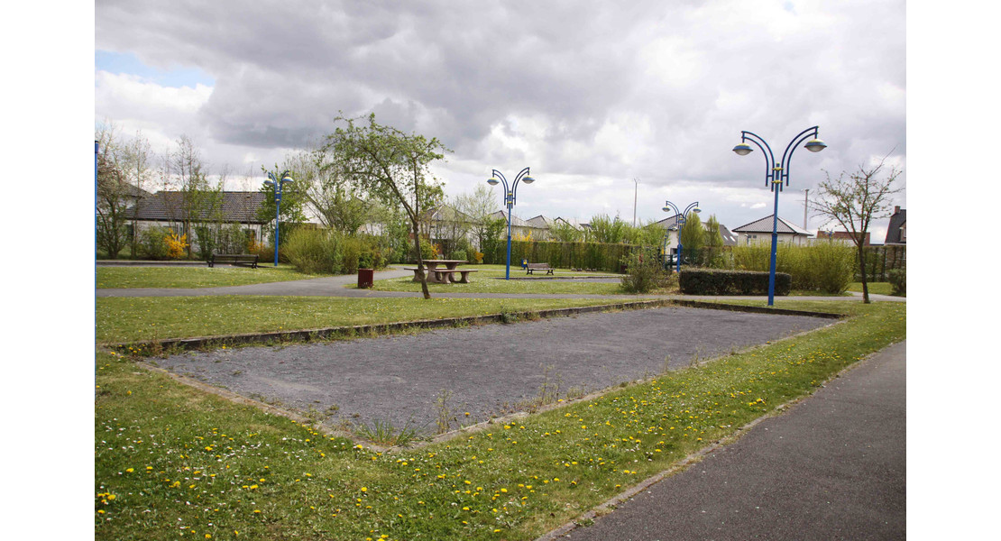 Terrain de pétanque