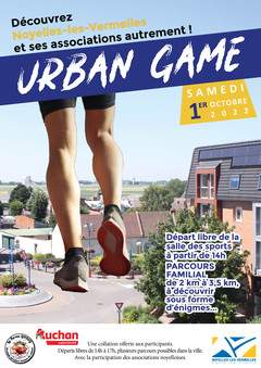 Affiche urban game 2022