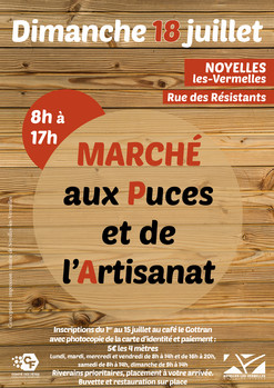 marché aux puces 2021