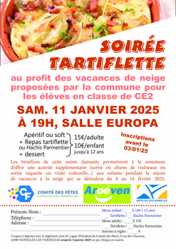 Tartiflette 2025
