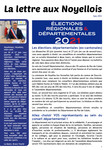 06-2021 LA LETTRE AUX NOYELLOIS - ELECTIONS DEPARTEMENTALES ET REGIONALES